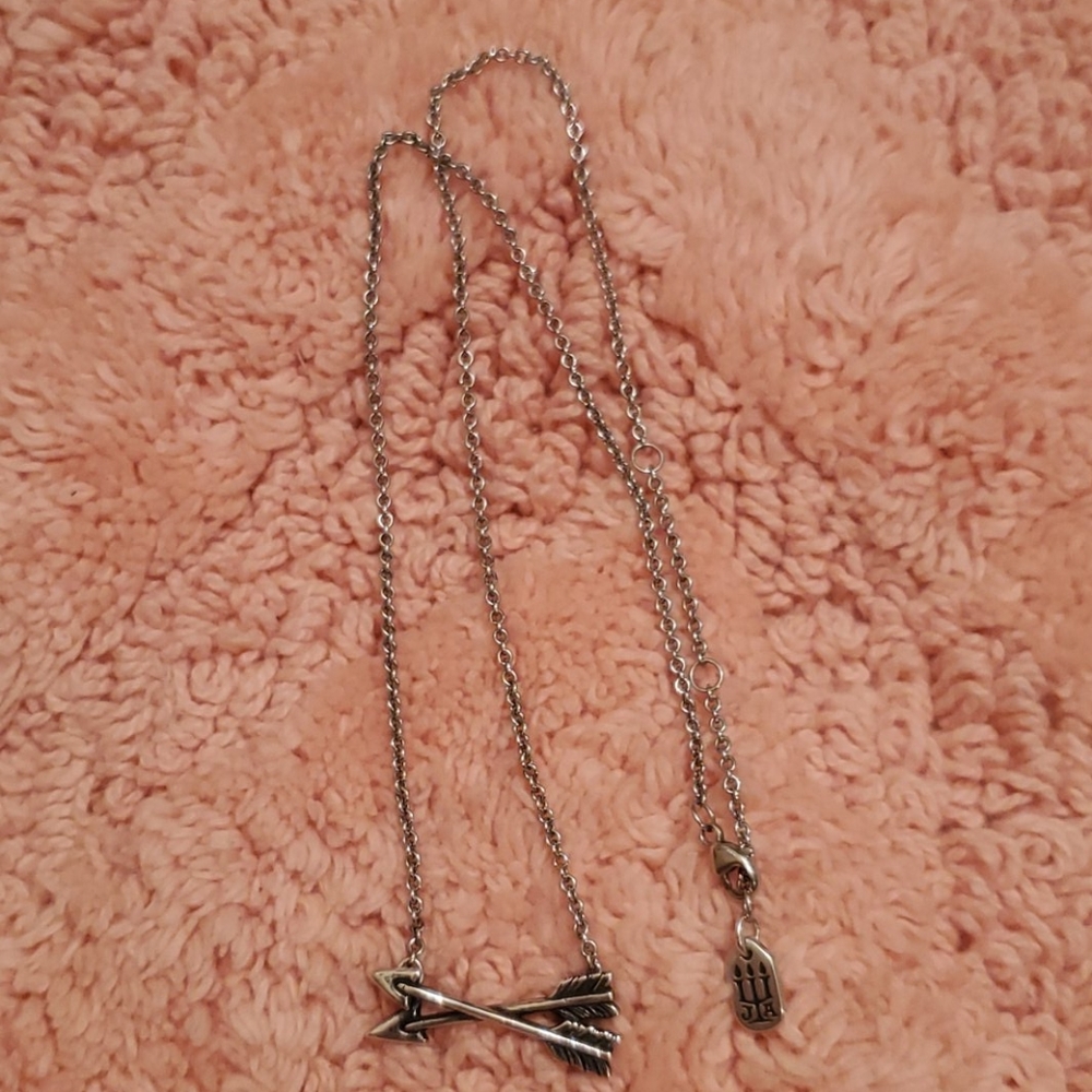 James Avery Crossed Paths Friendship Necklace